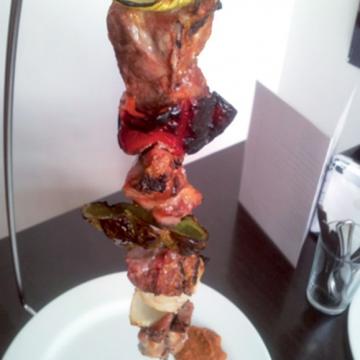 BROCHETA DE CERDO BLANCO