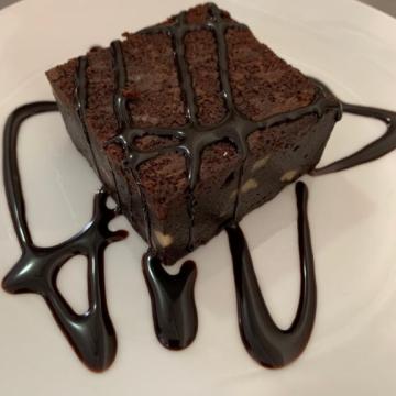 Brownie con nueces