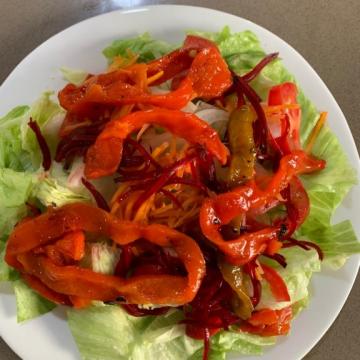 Ensalada vegetariana 