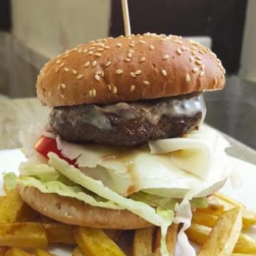 Hamburguesa de vacuno (175 grs)