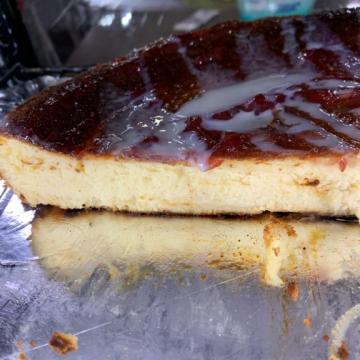 Tarta casera de queso