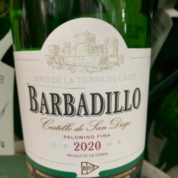 Vino blanco Barbadillo (seco o semi dulce)