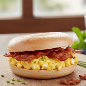 Bacon Bagel