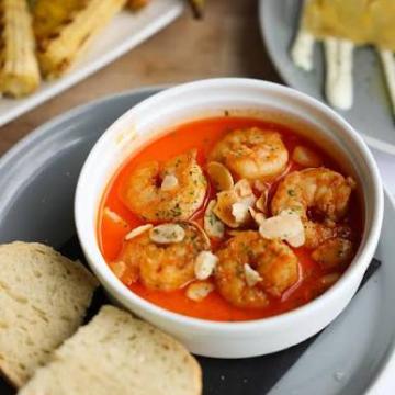 Special shrimp pil pil
