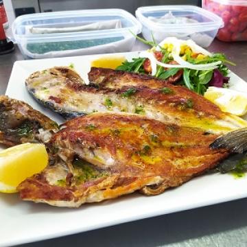 LUBINA A LA PLANCHA